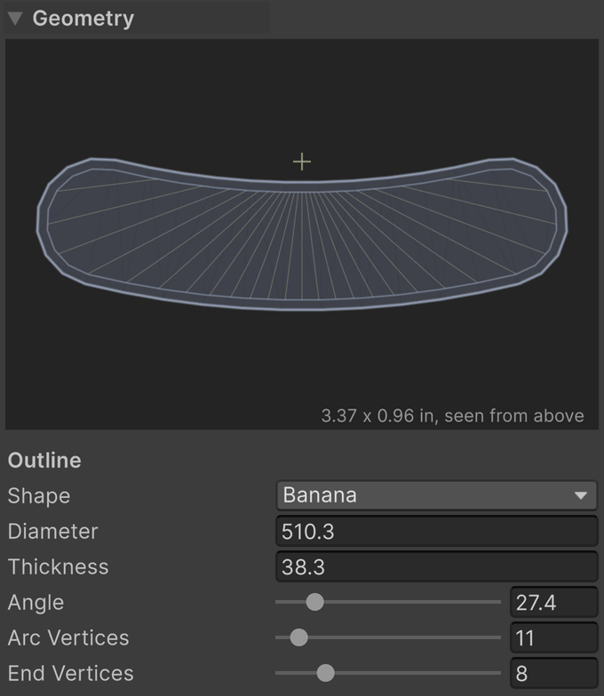 Banana parameters