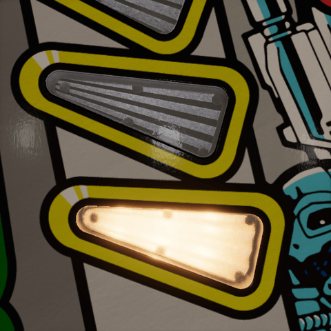 Three lamps
