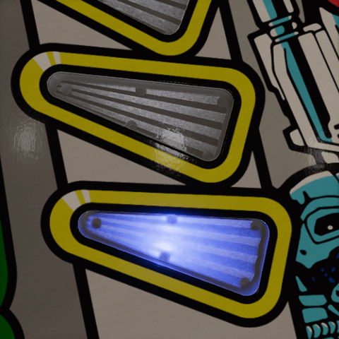 Blue lamp, no tint