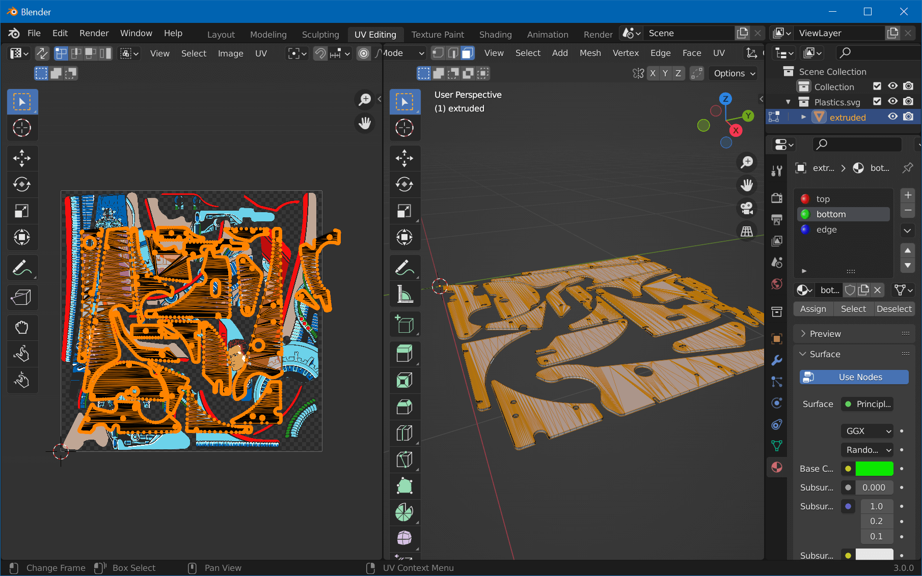 UV Mapping in Blender